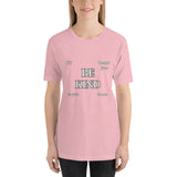 Pink cotton t-shirt.  Zac Abel be kind lyrics.